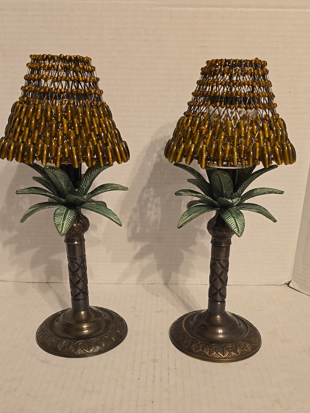 Palm Tree Candle Holder